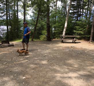 Camper-submitted photo from Dunn Point Campground — Lily Bay State Park