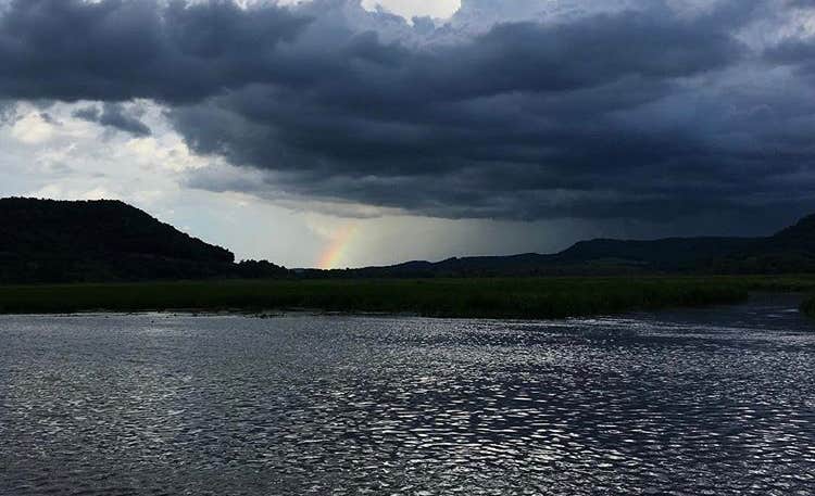 Camping near Nelson's Landing RV Park: Reicks Lake Park, Alma, Wisconsin