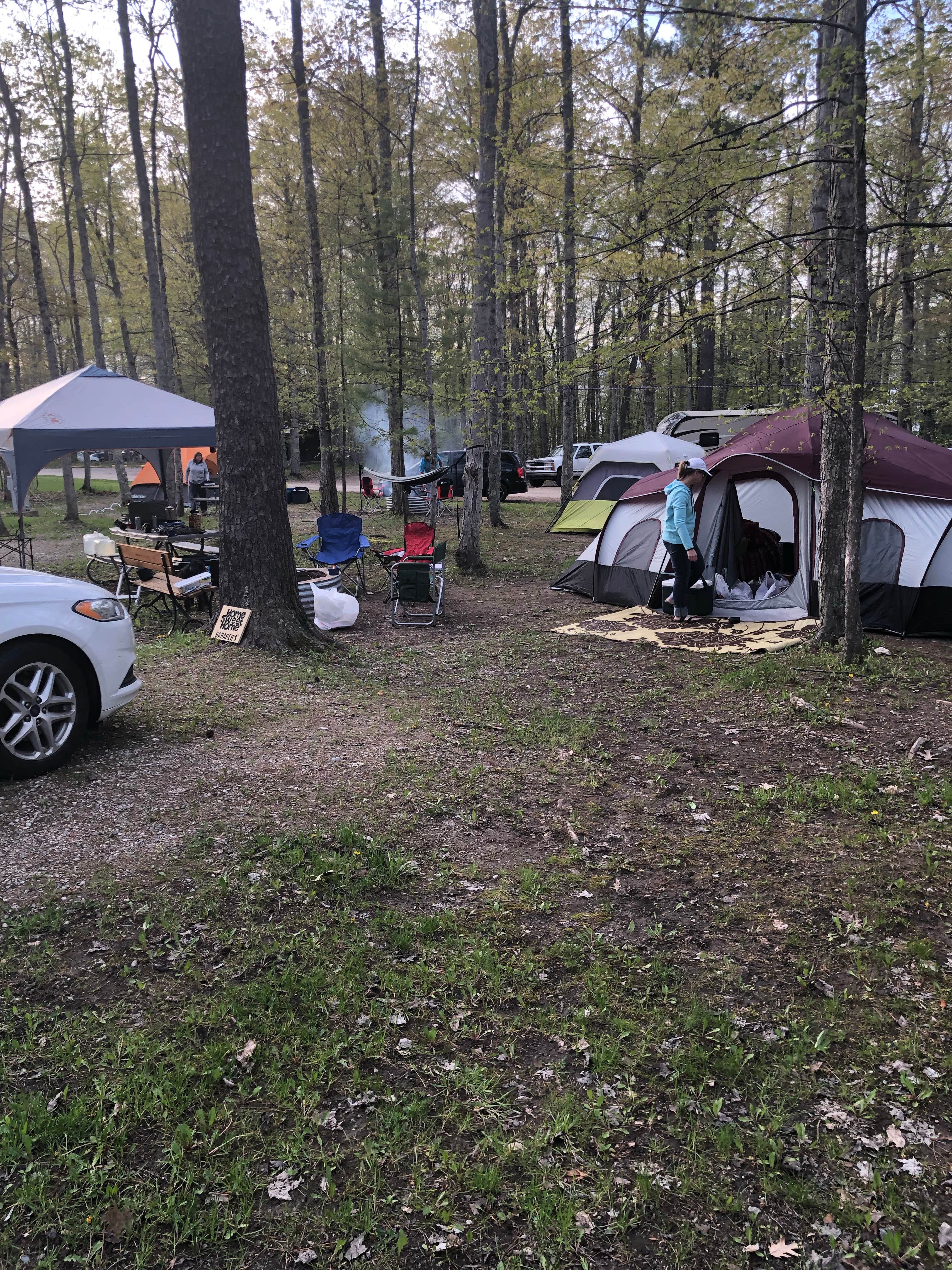 Camper-submitted photo at Onaway State Park Campground near Afton, MI