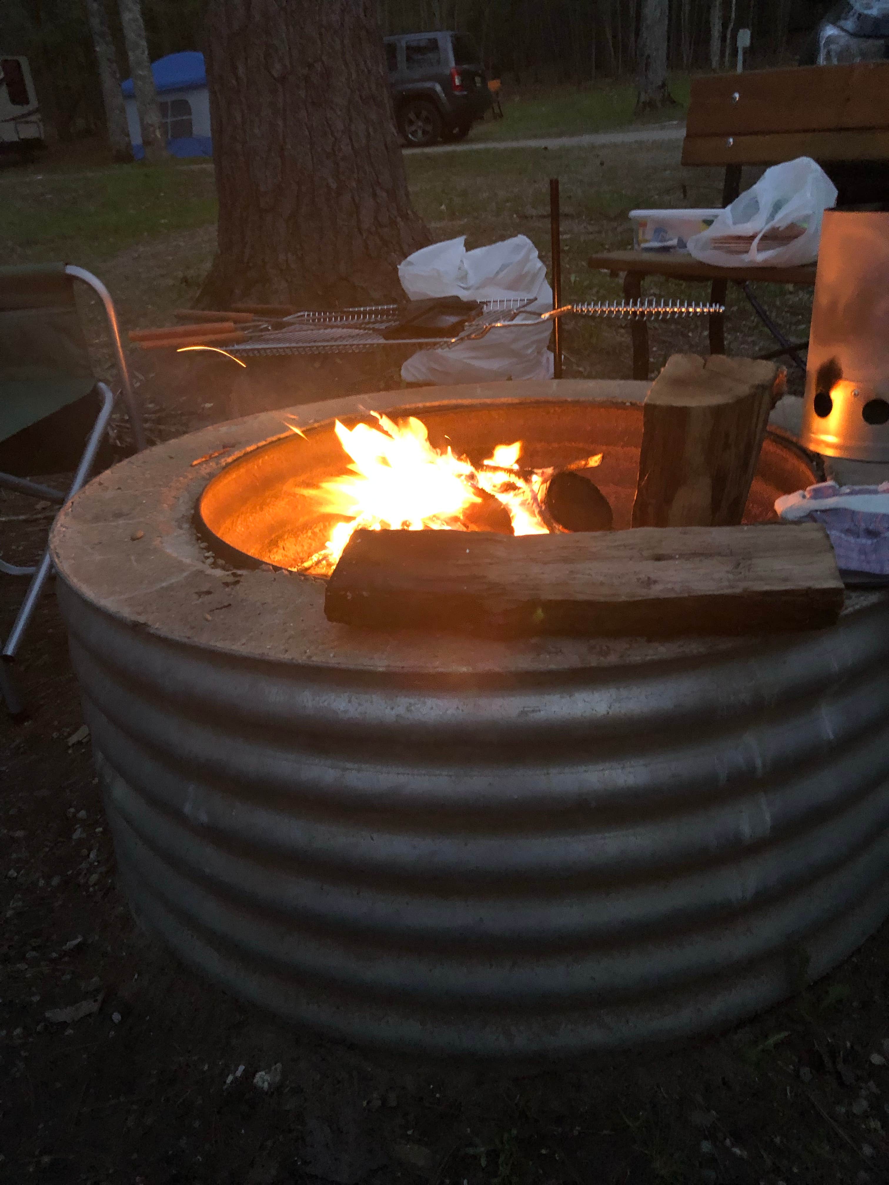 Camper-submitted photo at Onaway State Park Campground near Afton, MI