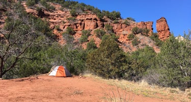 South Prong Primitive Campsite in Caprock Canyons