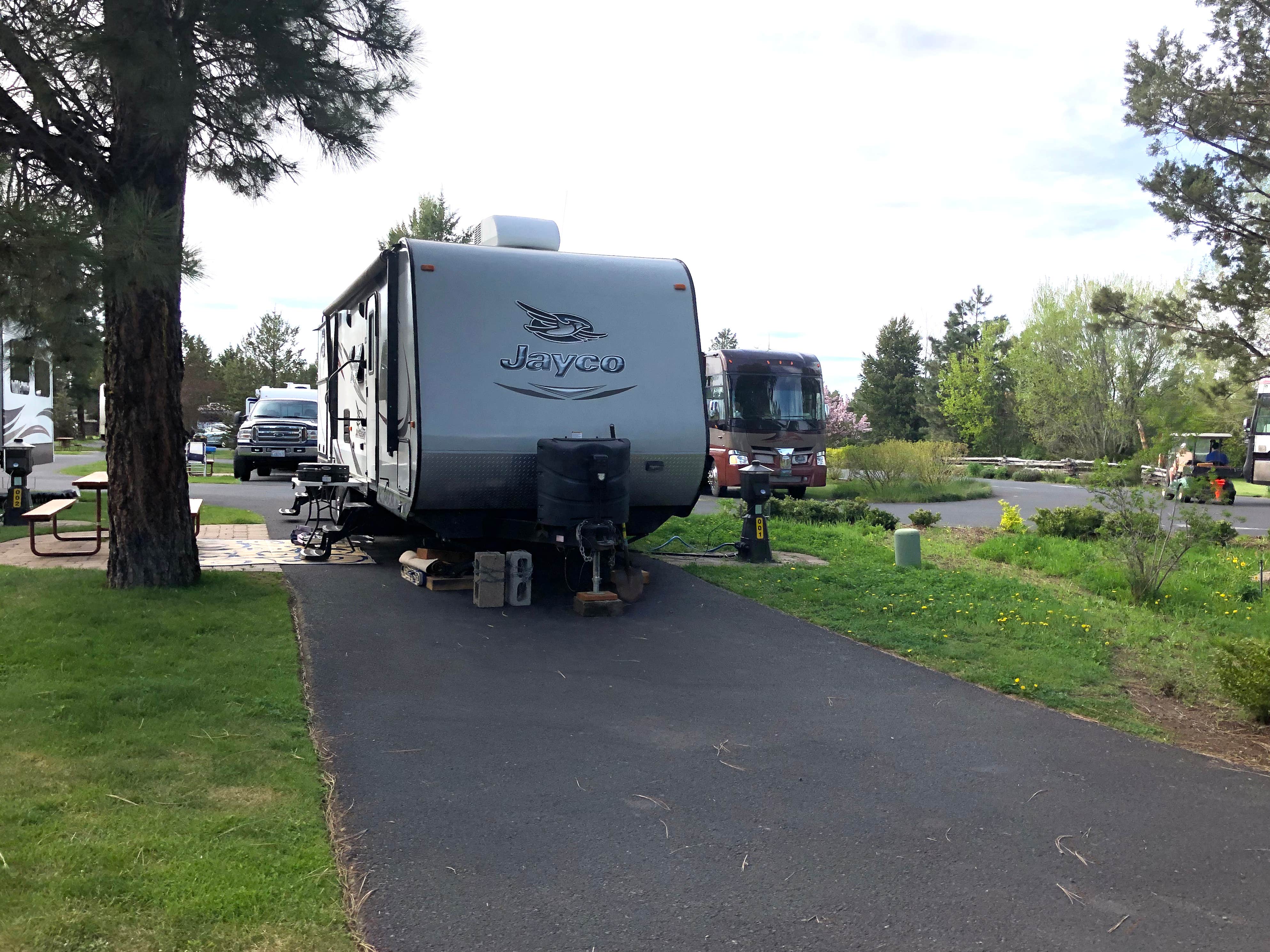 Corinna B.'s photo of rv camping at Bend / Sisters Garden RV Resort near Sunriver, OR