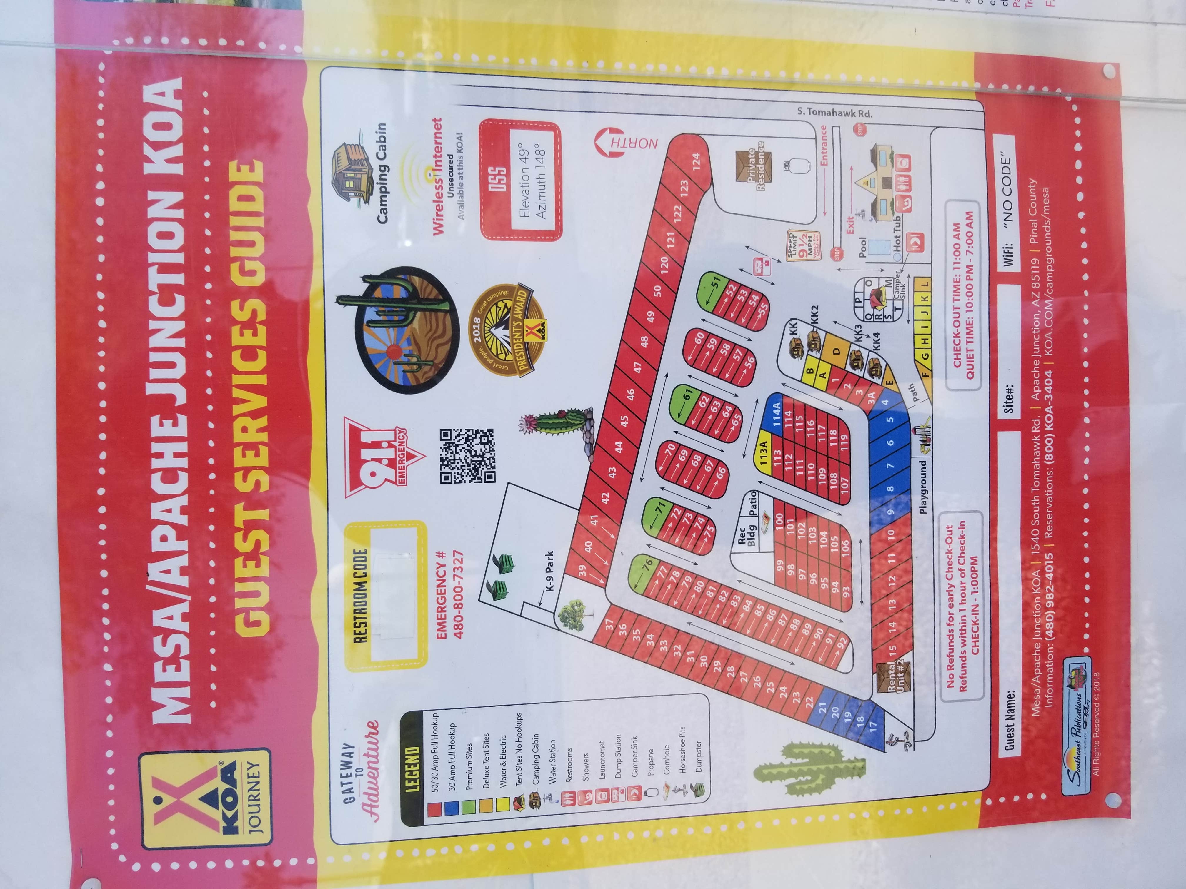 Camper-submitted photo at Mesa-Apache Junction KOA near Scottsdale, AZ