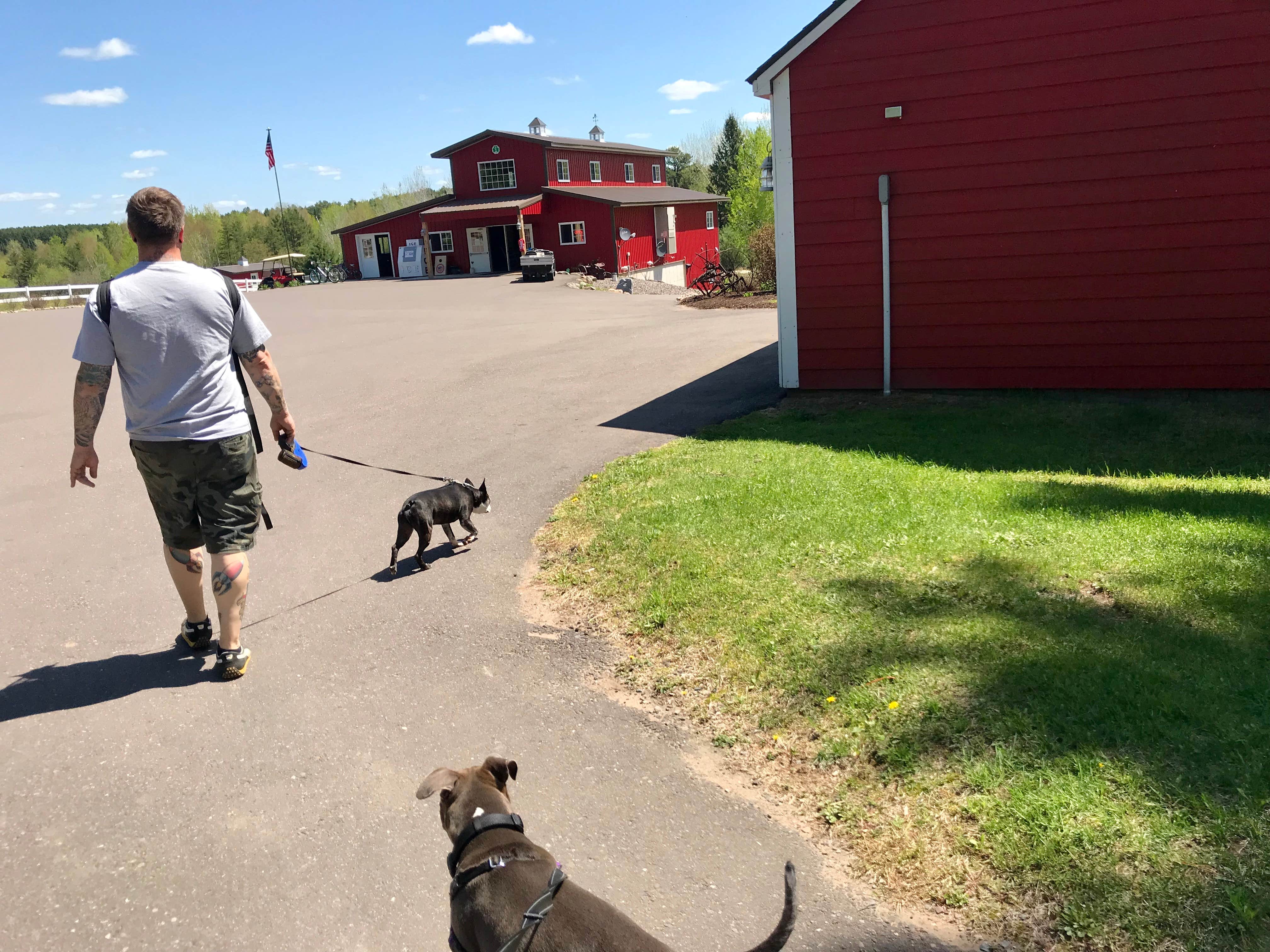Camper-submitted photo at Treeland Farm RV Resort near Stone Lake, WI