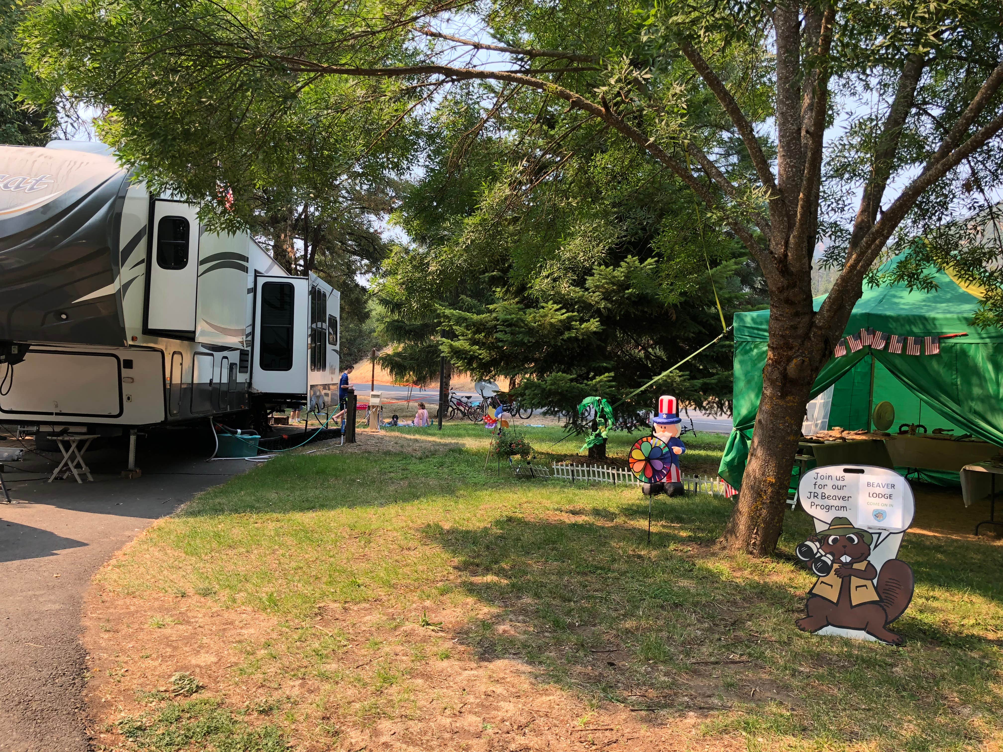 Corinna B.'s photo of rv camping at Valley of the Rogue State Park Campground near Phoenix, OR