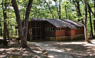 Myron C.'s photo of a cabin at Hanging Rock State Park Campground near Cana, VA