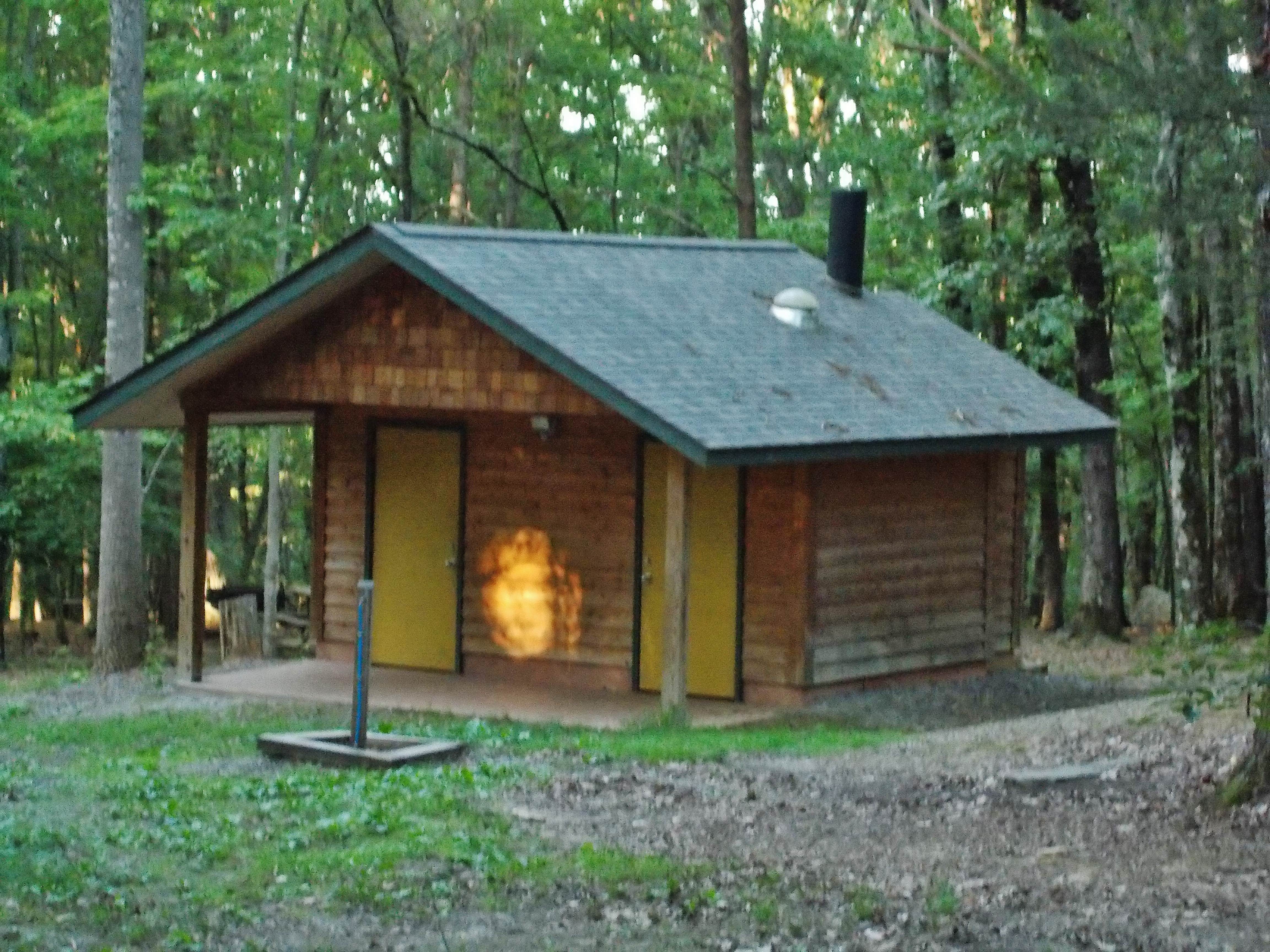 Myron C.'s photo of a cabin at Hanging Rock State Park Campground near Cooleemee, NC