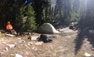 Derek E.'s photo of tent camping at Red Pine Lake near Orem, UT