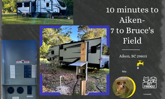 Camping near Stable View: Karen's Escape, Aiken, South Carolina
