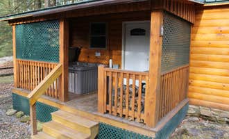 Camping near Loleta Recreation: Hominy Ridge Cabins and Gift Shop, Cooksburg, Pennsylvania