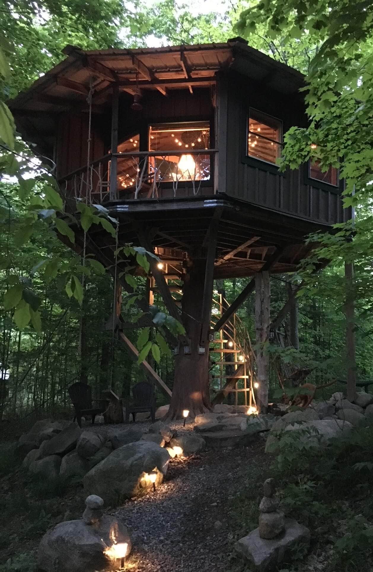 SHEILA D.'s photo of a cabin at Adirondack Adventure Base near Massena, NY
