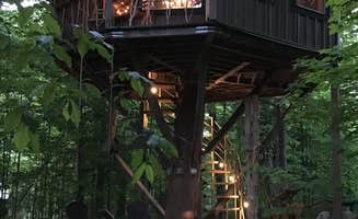 SHEILA D.'s photo of glamping accommodations at Adirondack Adventure Base near Hermon, NY