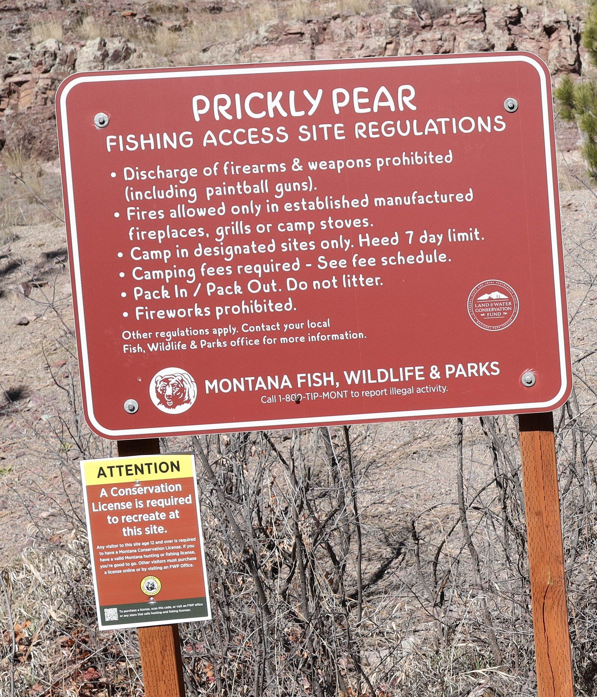 Camper-submitted photo at Prickly Pear Fishing Access Site near Wolf Creek, MT