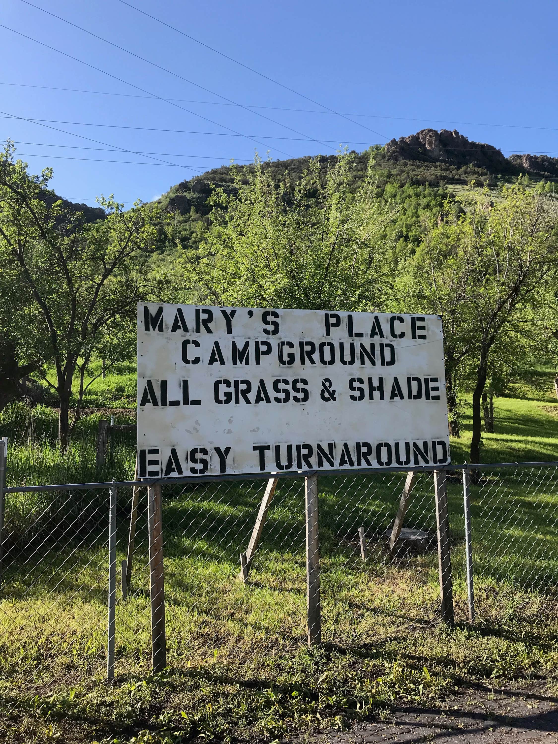 Camper-submitted photo at Mary’s Campground near Lava Hot Springs, ID