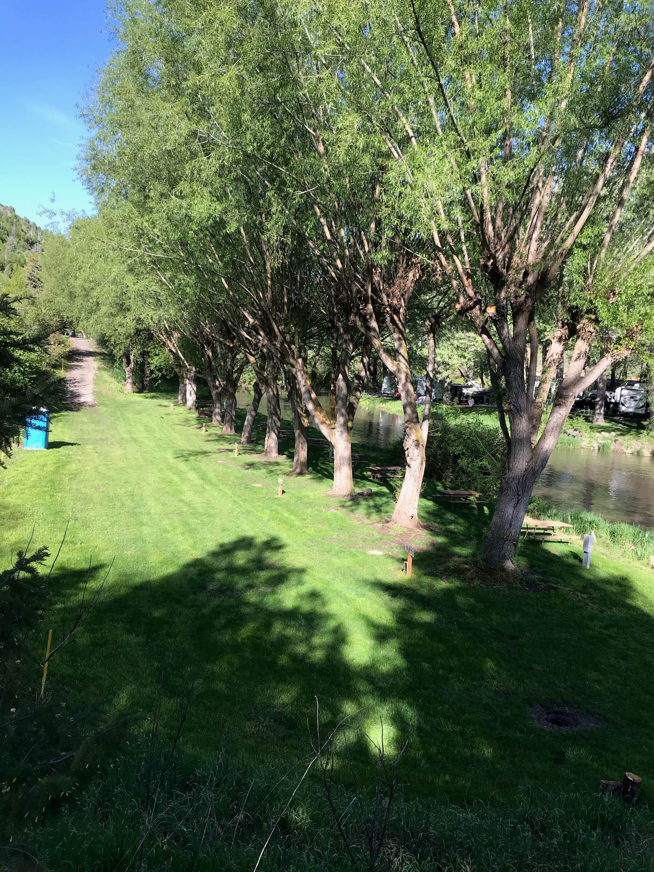 Camper-submitted photo at Mary’s Campground near Lava Hot Springs, ID