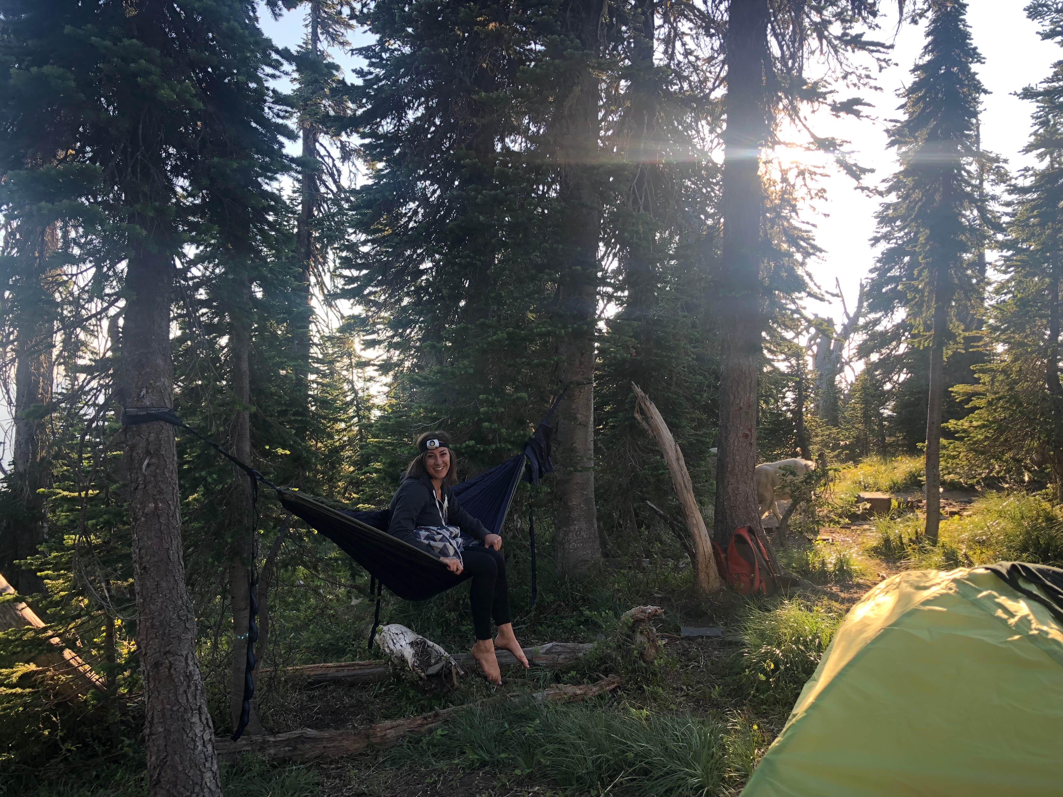 Shariah T.'s photo of tent camping at Scotchmans Peak near Sandpoint, ID