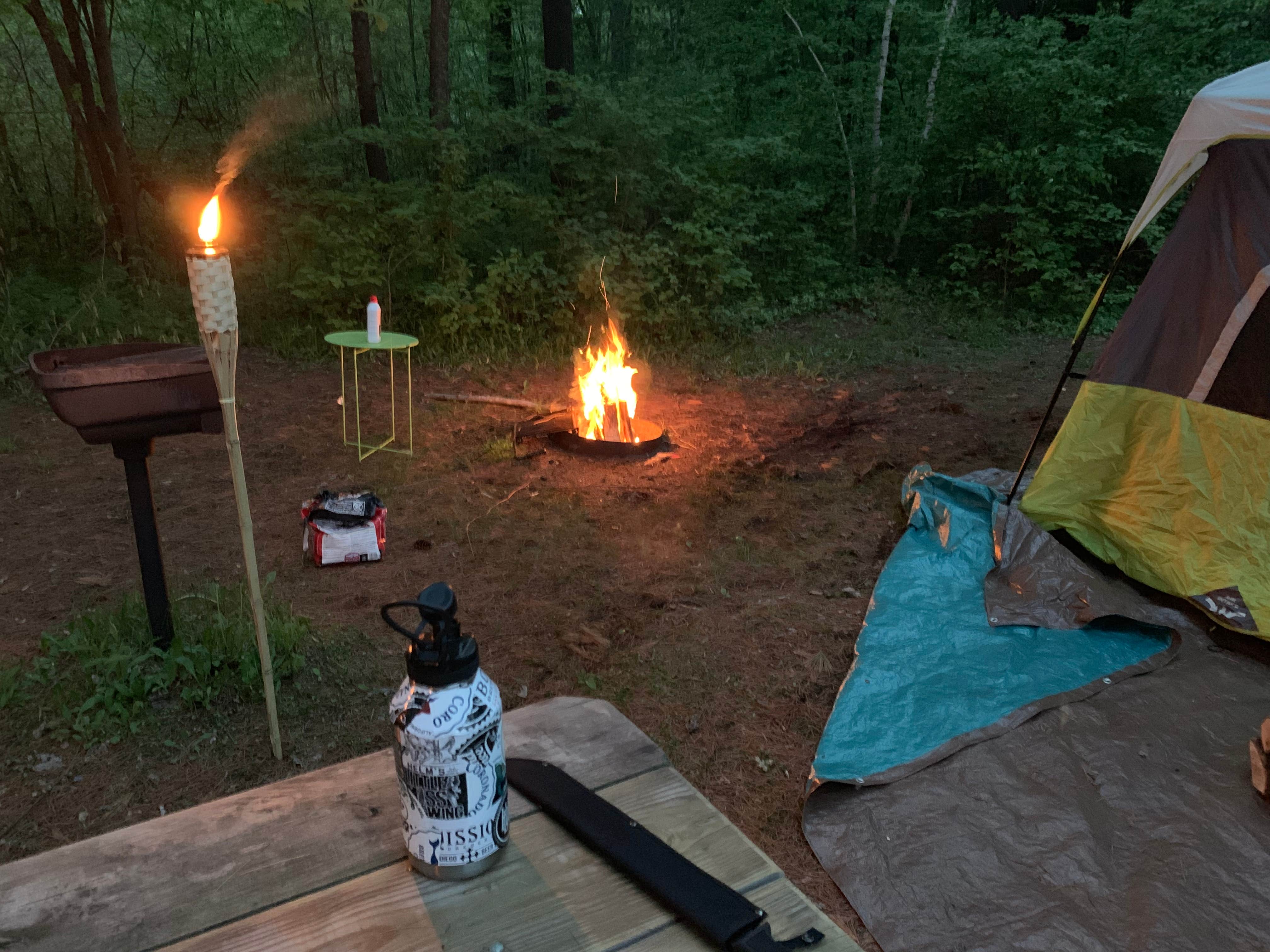 Camper-submitted photo at Jordan Park near Iola, WI