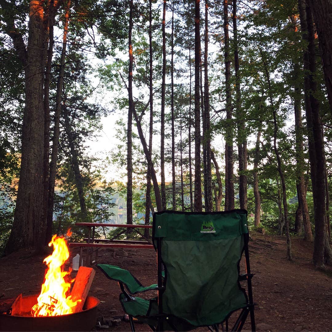 Camper-submitted photo at Sutton Falls Camping Area near Millville, MA