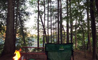 Stephanie M.'s photo at Sutton Falls Camping Area near Brookfield, MA