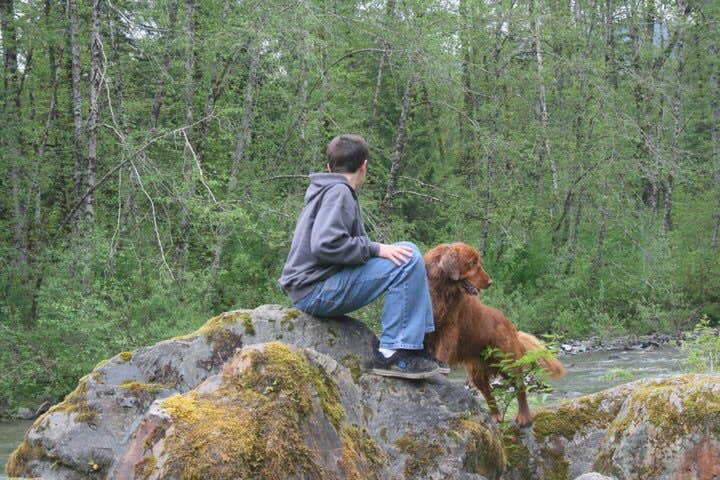 Shariah T.'s photo of camping with pets at Jim Creek Wilderness Recreation Area near Concrete, WA