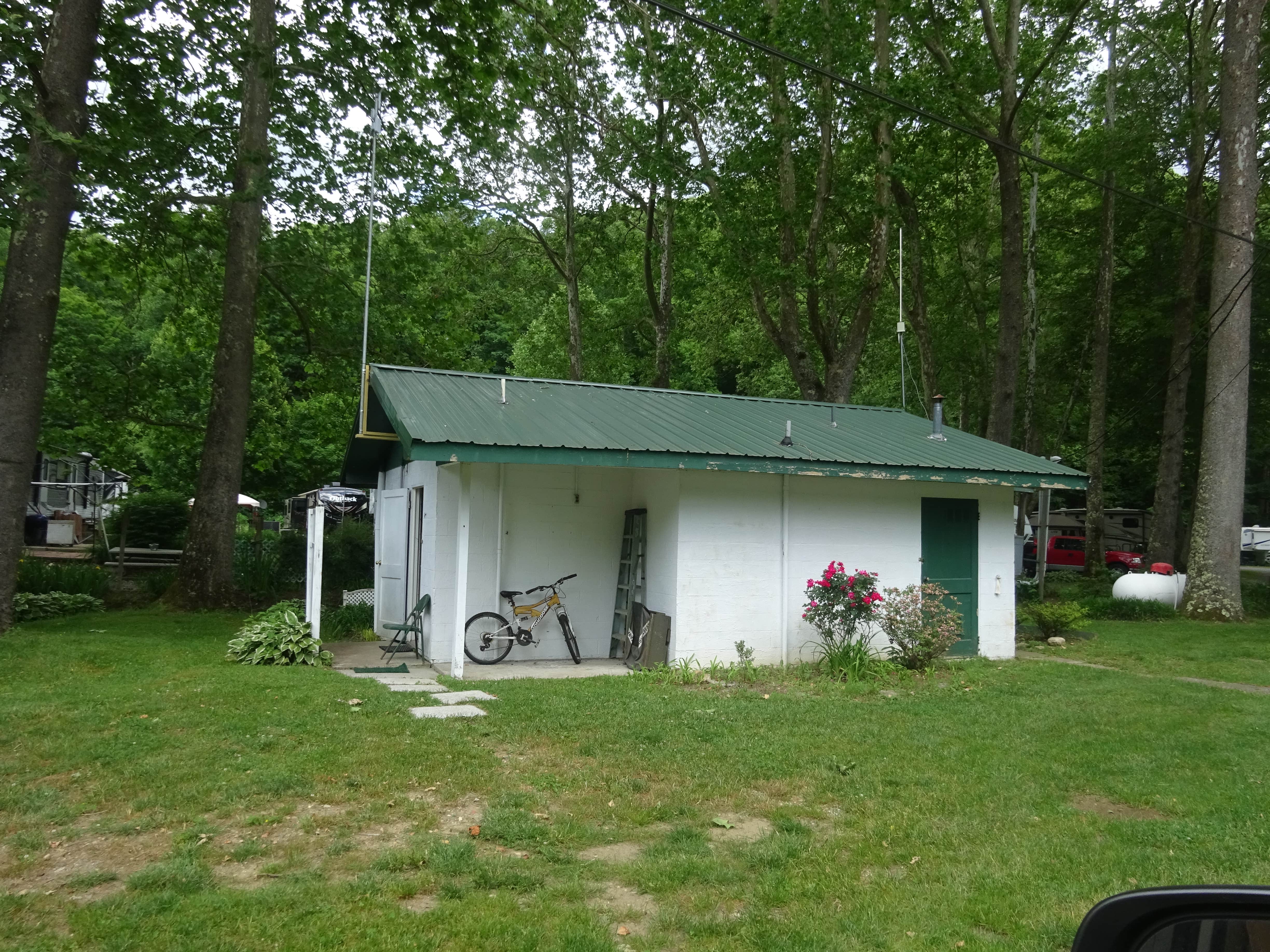 Kirsten J.'s photo of a cabin at Buck Hill Campground near Morganton, NC