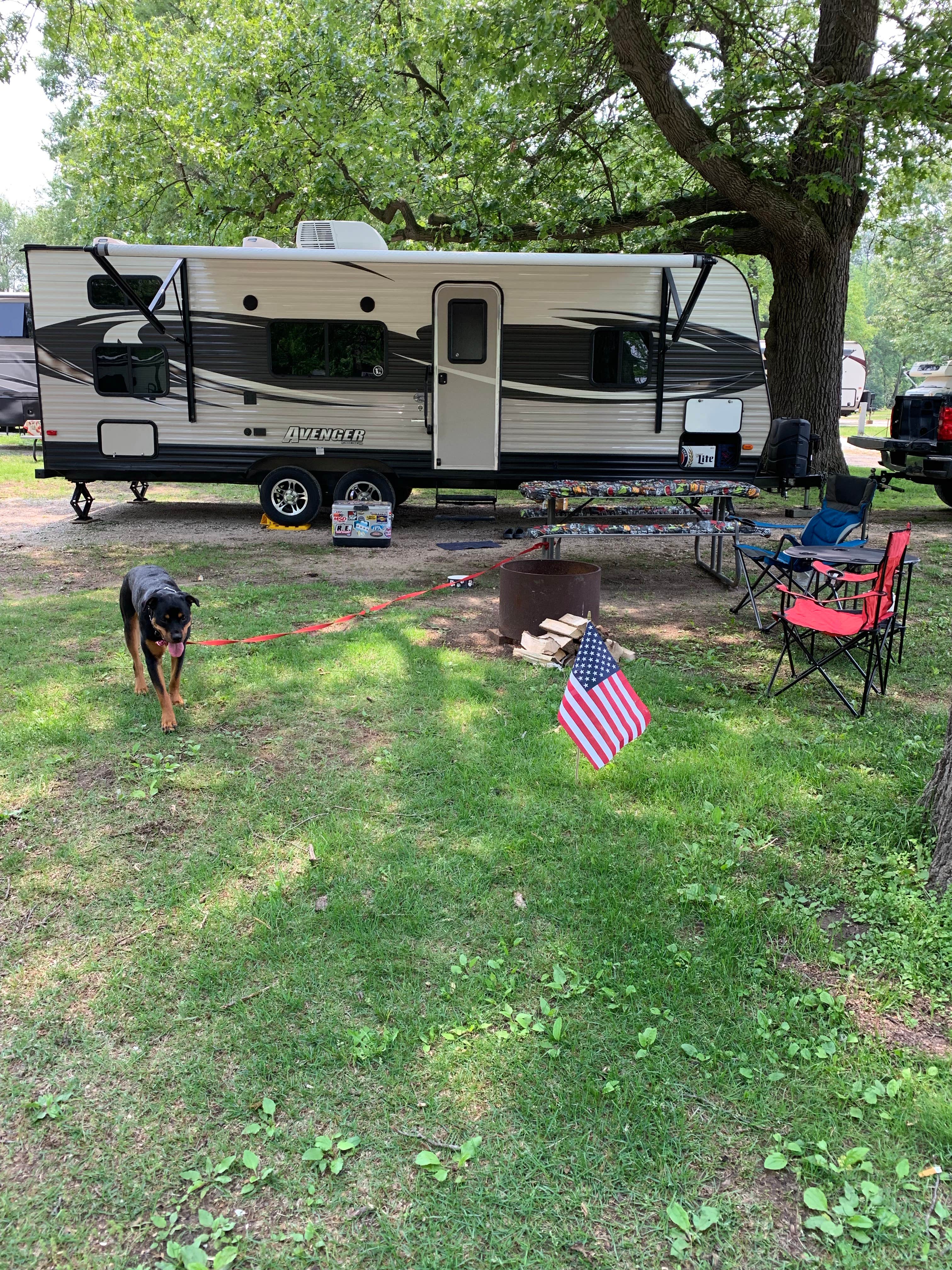 Harrison Z.'s photo at Kankakee South KOA near Bourbonnais, IL