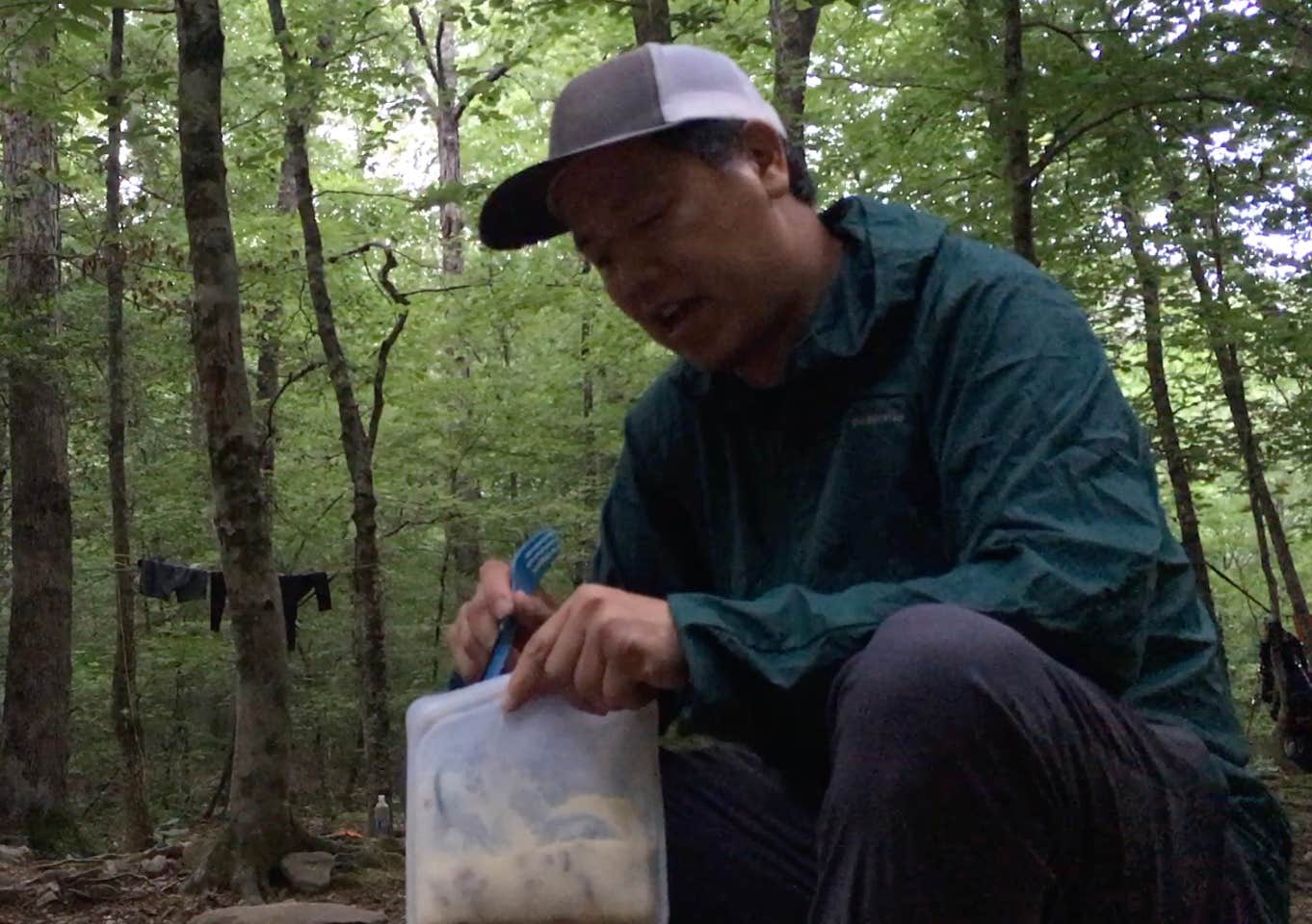 Camper-submitted photo at Viles Branch Creek Primitive Campsite on the Eagle Rock Loop near Vandervoort, AR