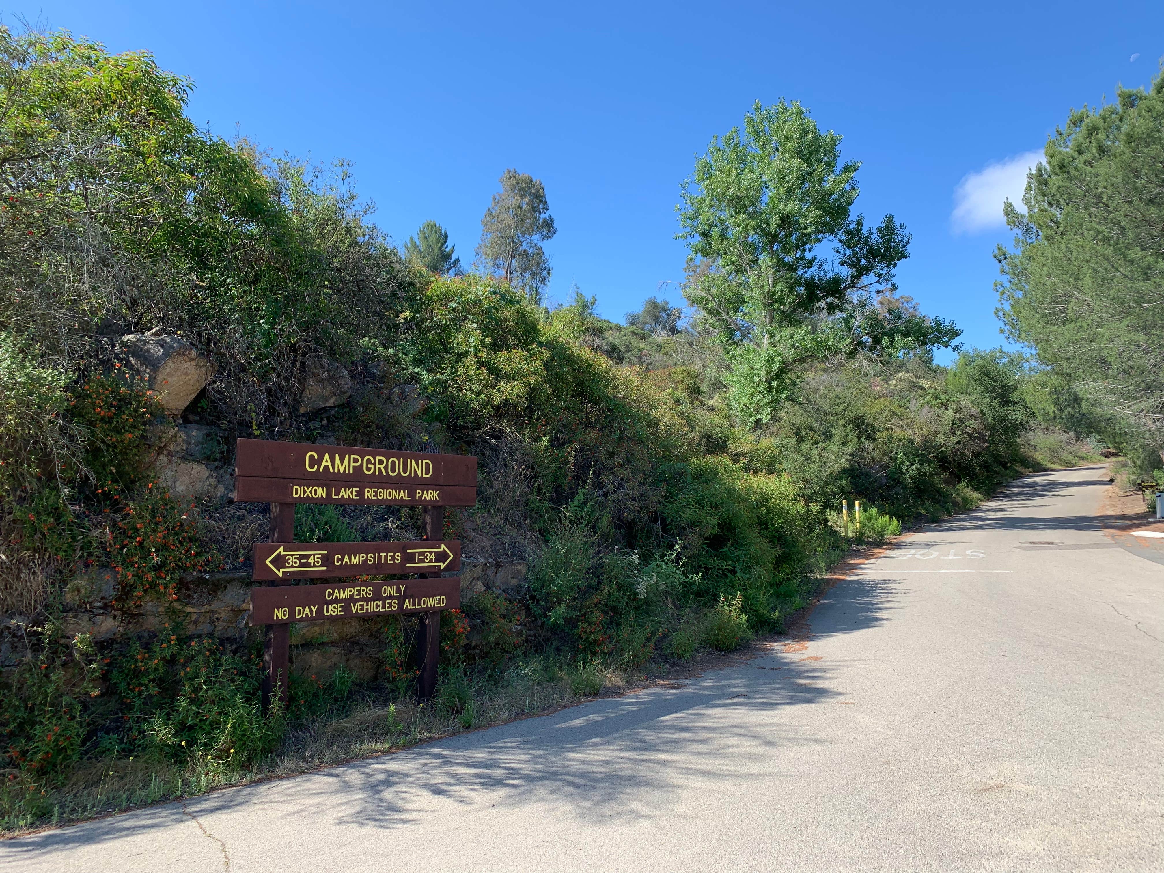 Camper-submitted photo at Dixon Lake Campground near Dana Point, CA
