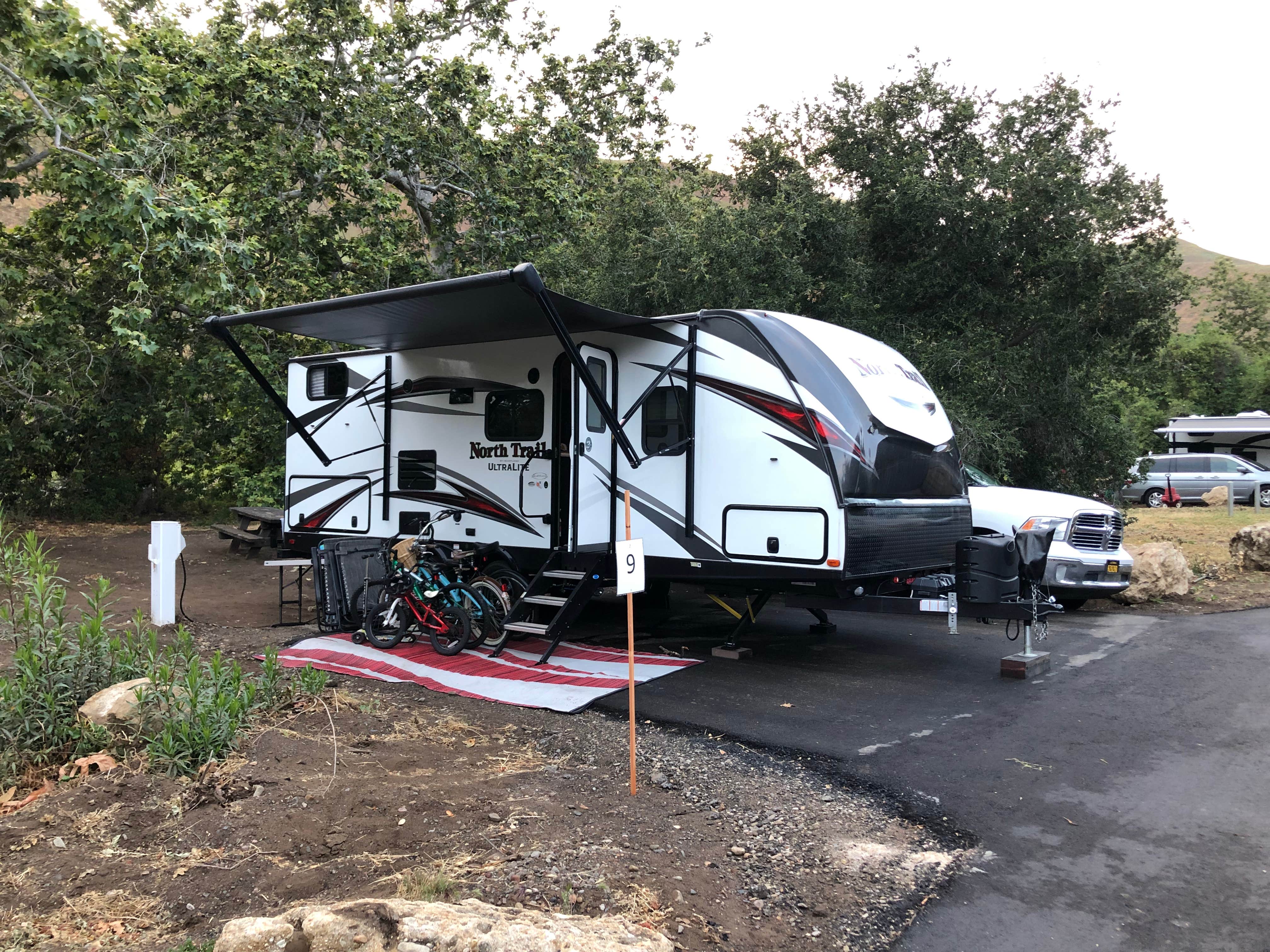 Steve L.'s photo of rv camping at Canyon Campground — Leo Carrillo State Park Campground near Lake Sherwood, CA