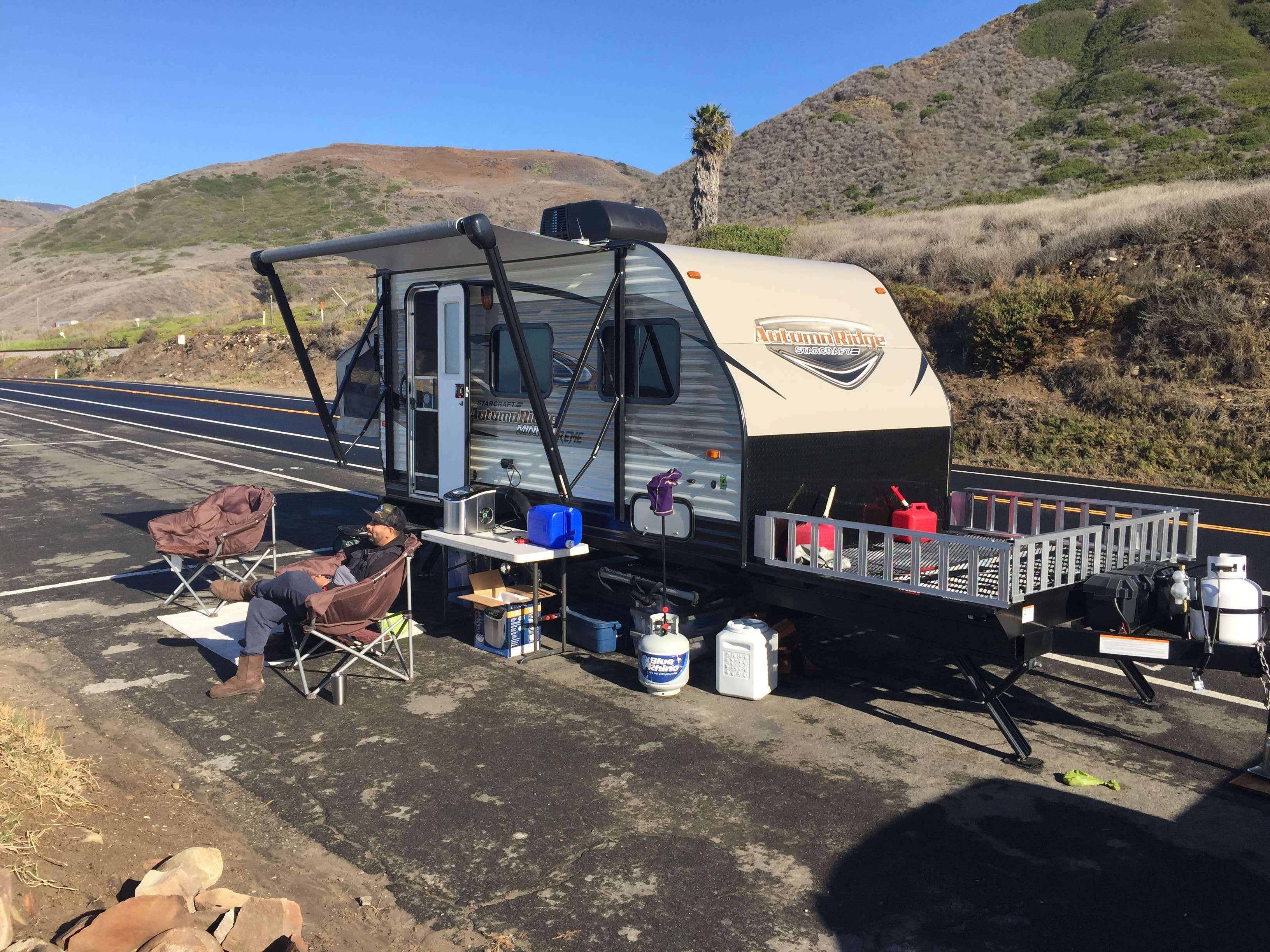 Steve L.'s photo of rv camping at Rincon Parkway RV Overnight near Moorpark, CA