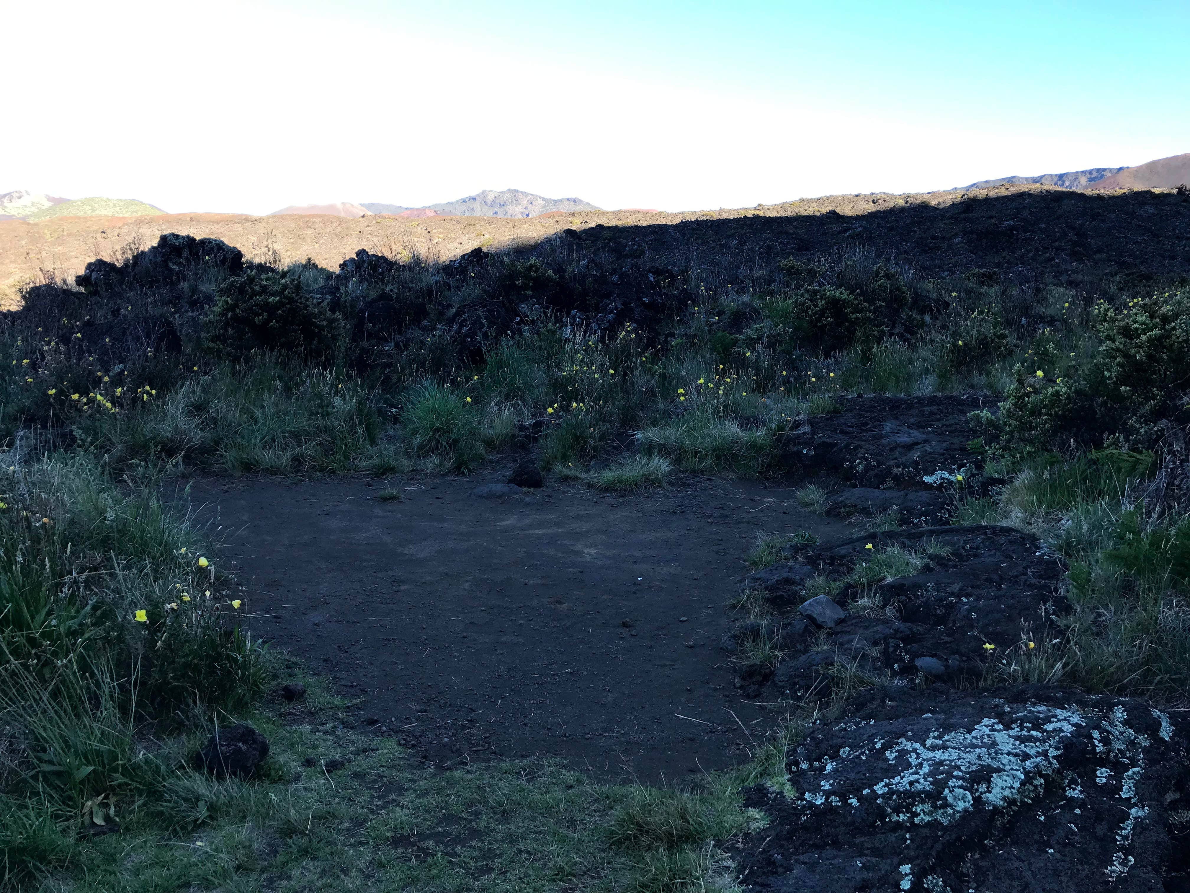 Camper submitted image from Holua Primitive Wilderness Campsite — Haleakalā National Park - 3