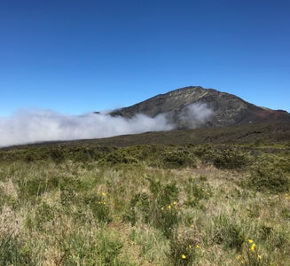 Camper-submitted photo from Holua Primitive Wilderness Campsite — Haleakalā National Park