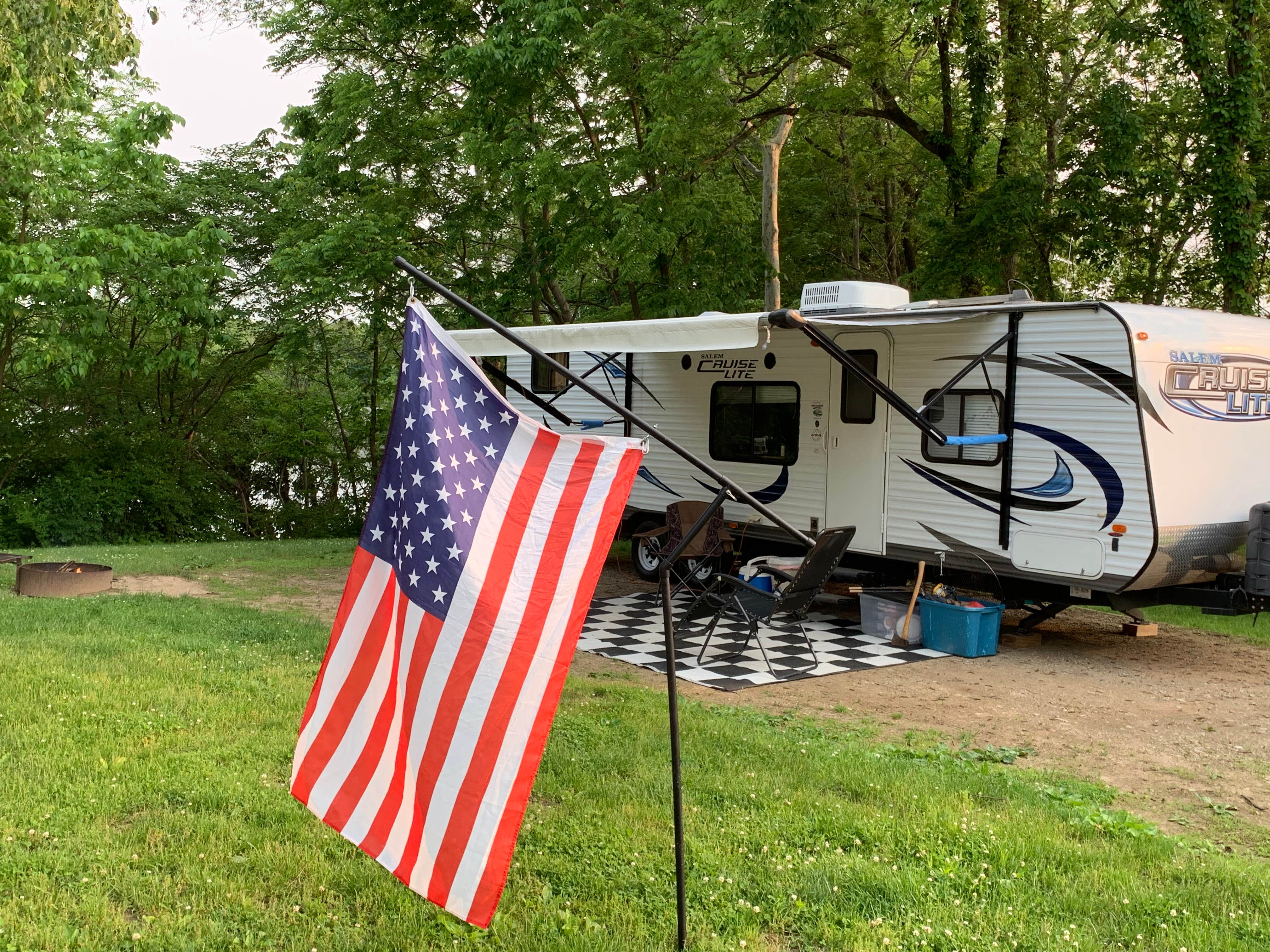 Greg C.'s photo of rv camping at Westwood Park near Indianapolis, IN