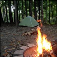 Tom M.'s photo of tent camping at White Oak Campground near Clyde, OH