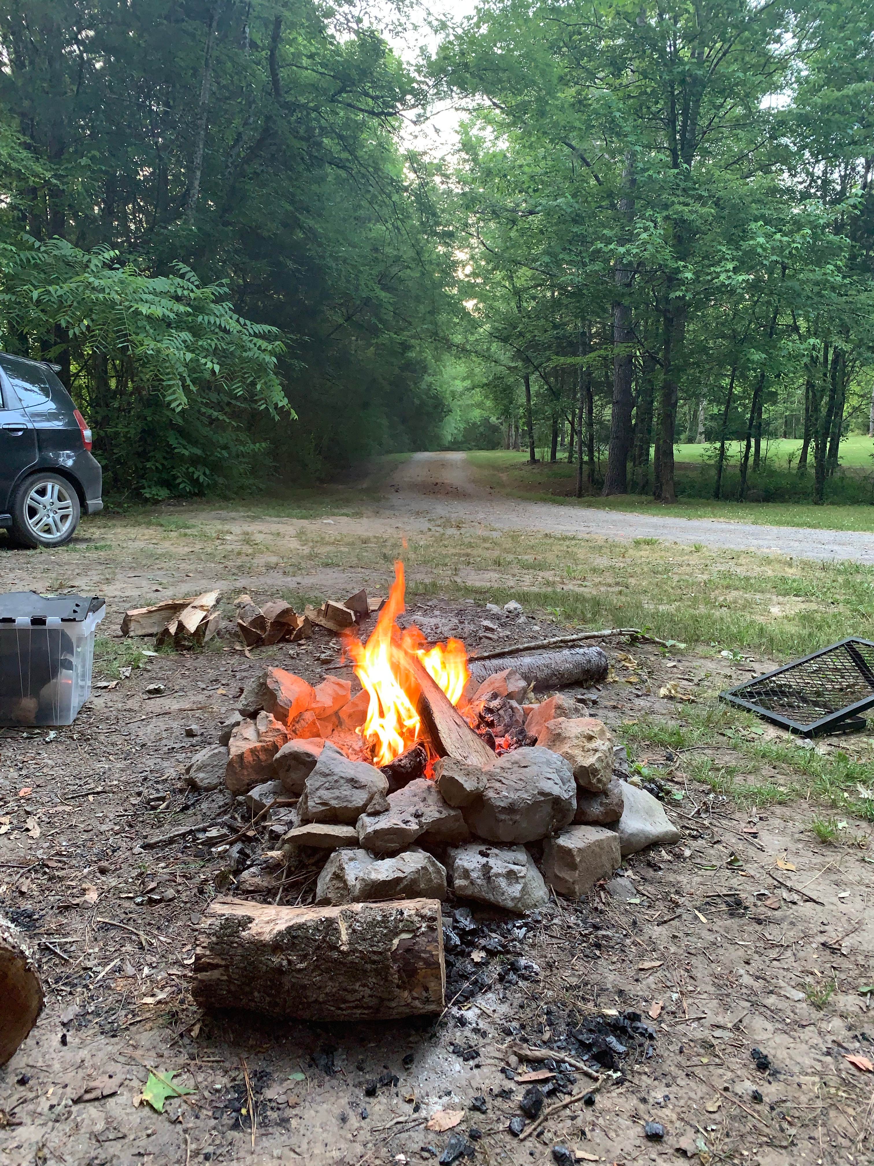 Camper-submitted photo at Cathedral Caverns State Park Campground near Woodville, AL