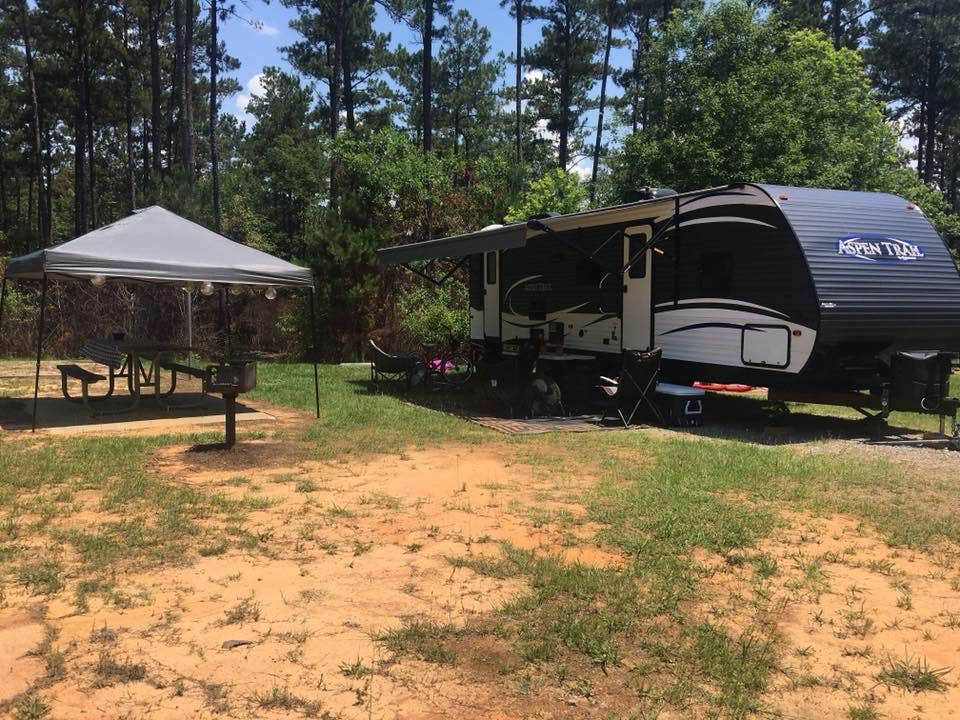 Nichole B.'s photo of rv camping at Bogue Chitto State Park Campground near McComb, MS