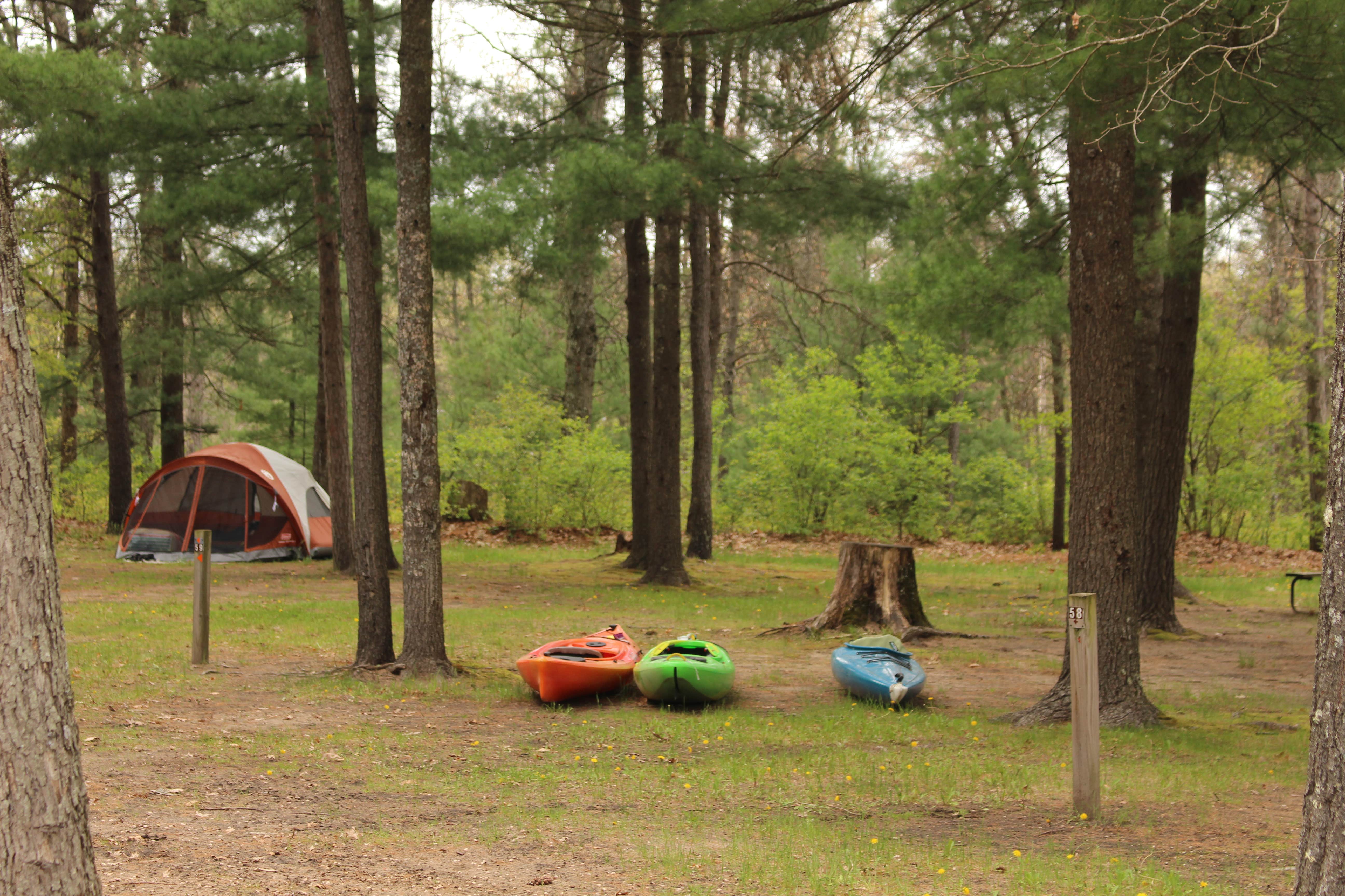 Camper-submitted photo at Twin Oaks RV Campground and Cabins near Custer, MI