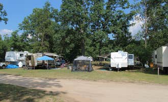 Camping near Peterson Bridge: Twin Oaks RV Campground and Cabins, Wellston, Michigan