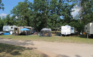 Hayley B.'s photo of rv camping at Twin Oaks RV Campground and Cabins near Thompsonville, MI