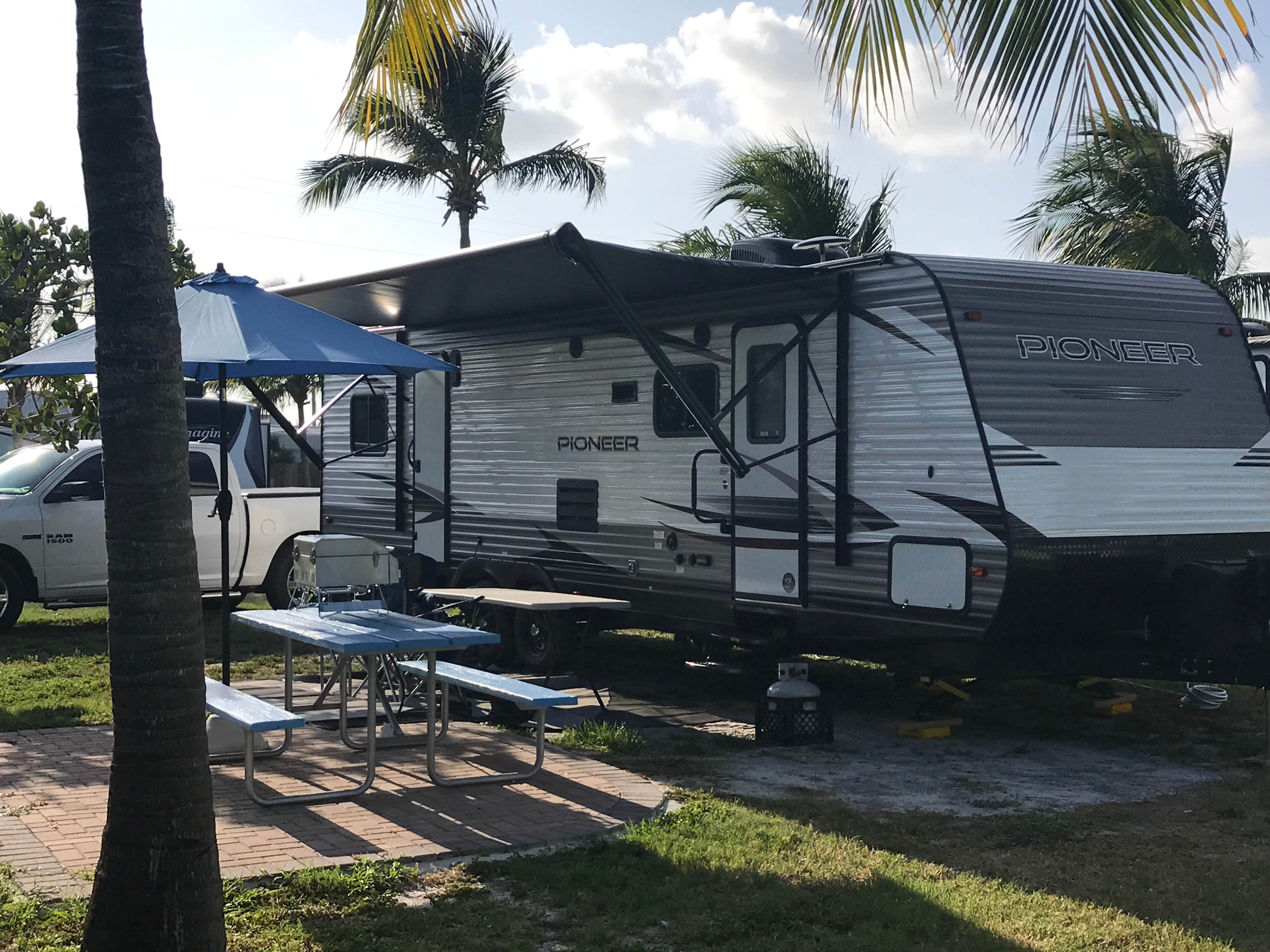 Serge T.'s photo of rv camping at Jolly Roger RV Resort near Marathon Shores, FL