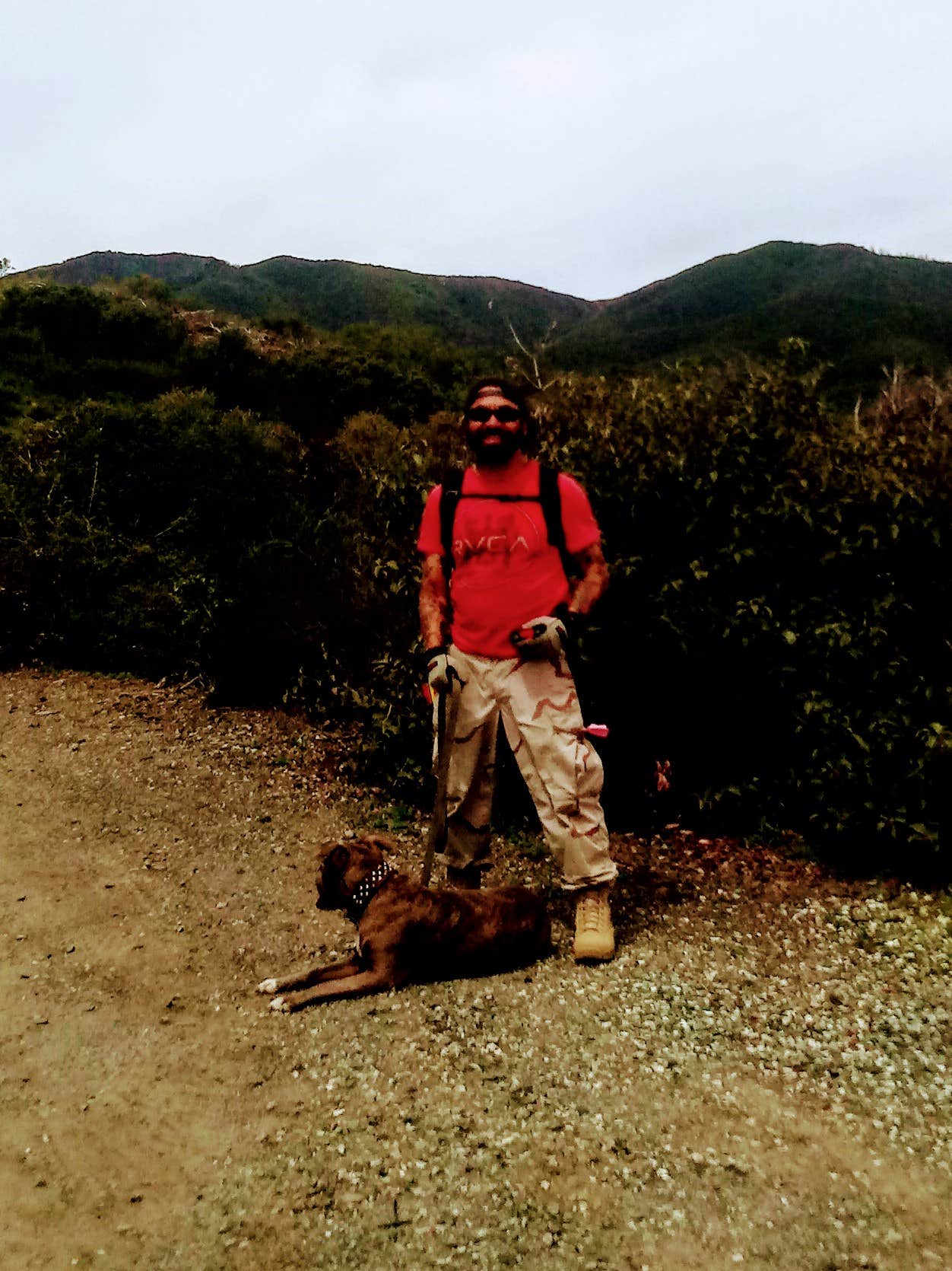 Johnny G.'s photo of camping with pets at Blue Jay Campground - TEMPORARILY CLOSED near Westminster, CA