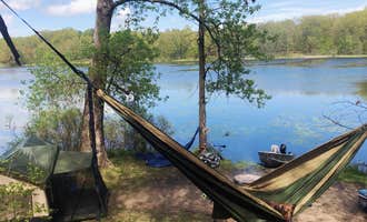 Camping near River Country Campground and Livery: Haymarsh State Game Area, Paris, Michigan