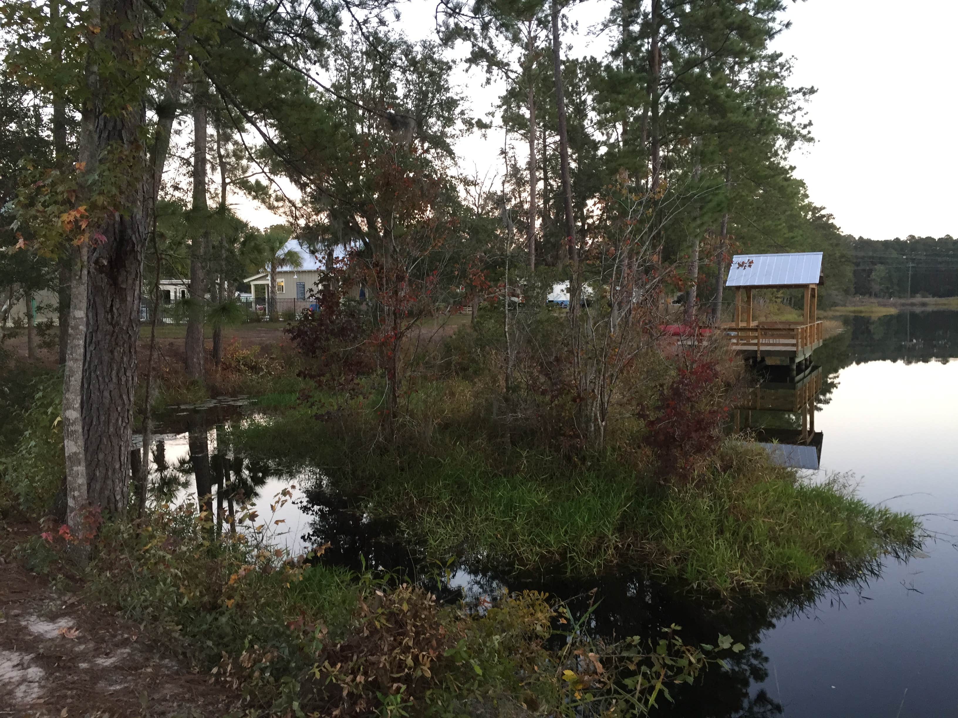 Fishing dock