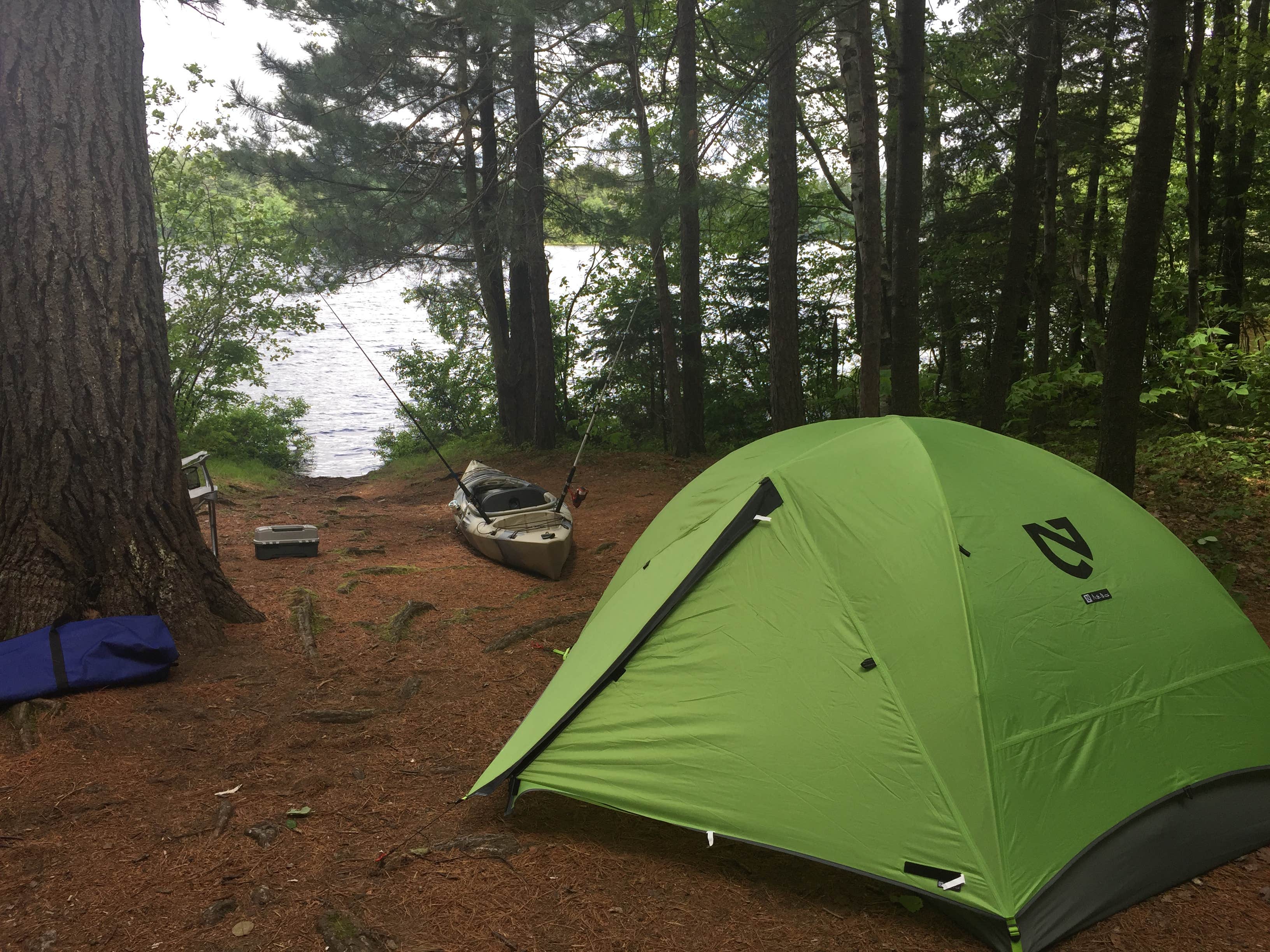 Murat H.'s photo at Rollins Pond Campground near Lake Clear, NY