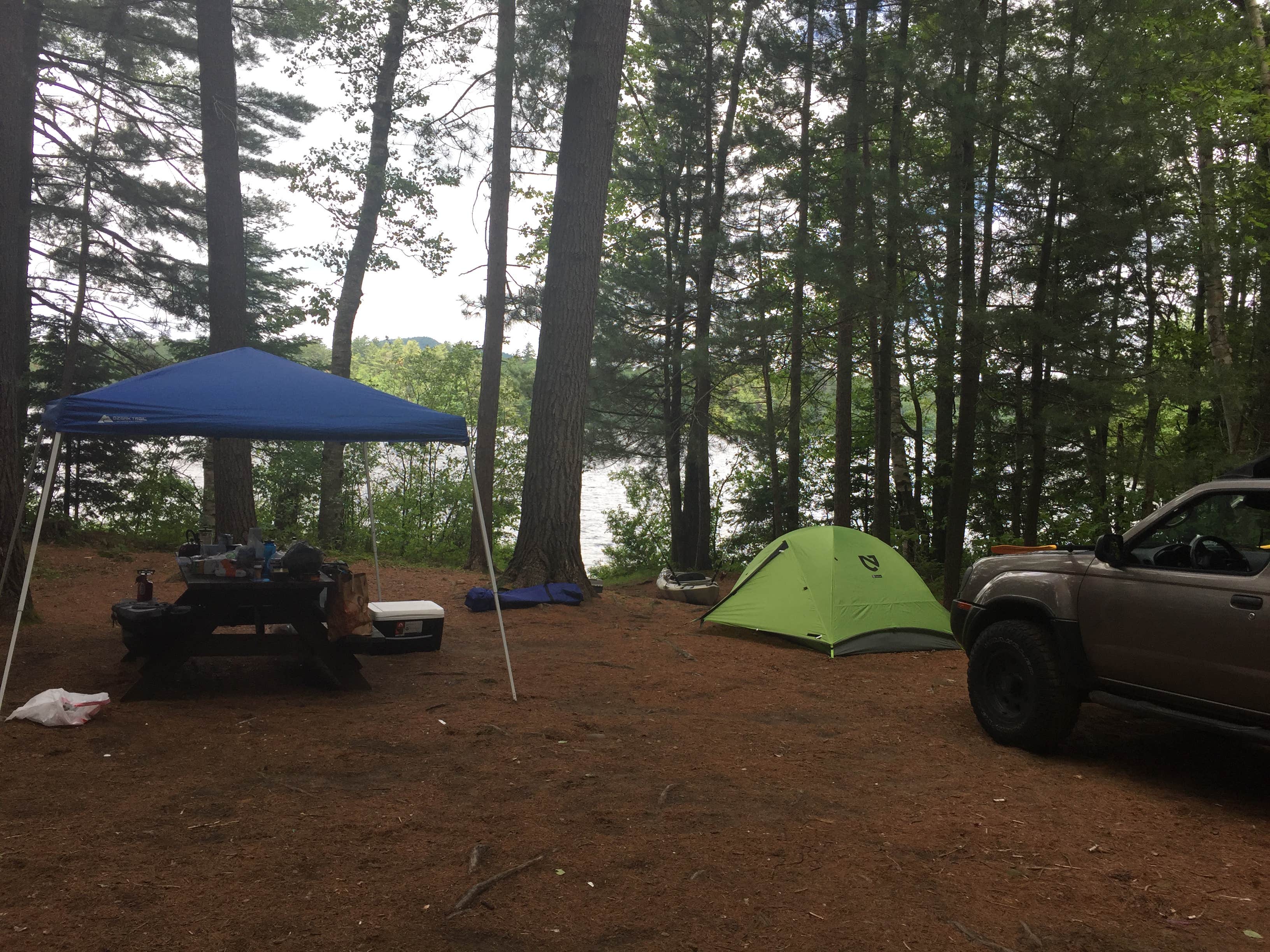 Murat H.'s photo at Rollins Pond Campground near Paul Smiths, NY