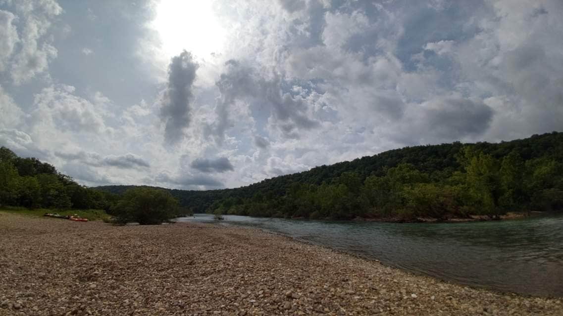 Shelly J.'s photo of a dispersed camping area at Woolum Dispersed Area — Buffalo National River near Buffalo National River