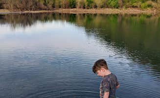 Shelly J.'s photo of a dispersed camping area at Woolum Dispersed Area — Buffalo National River near Witts Springs, AR