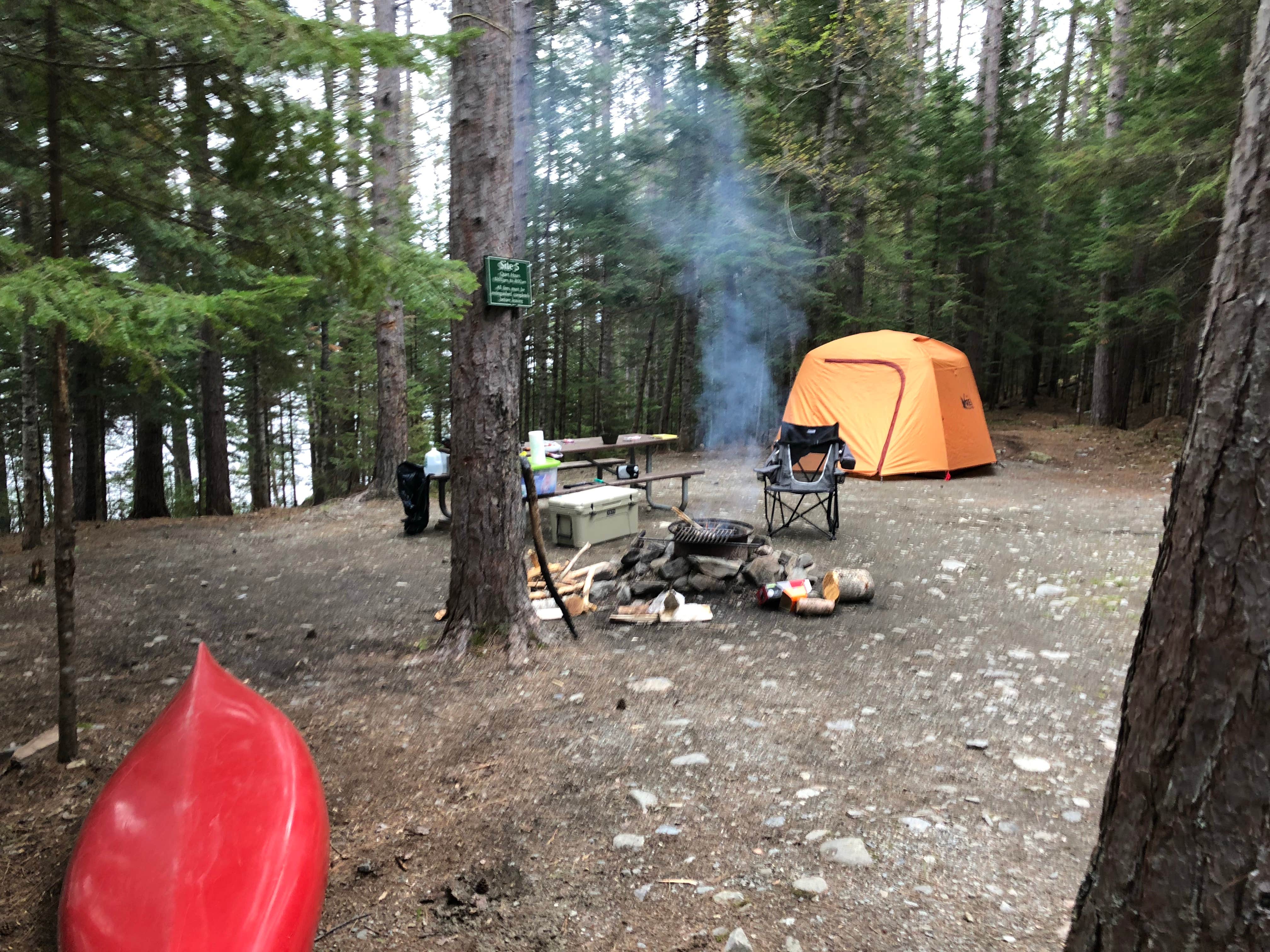 Camper-submitted photo at Indian Pond Campground near Rockwood, ME