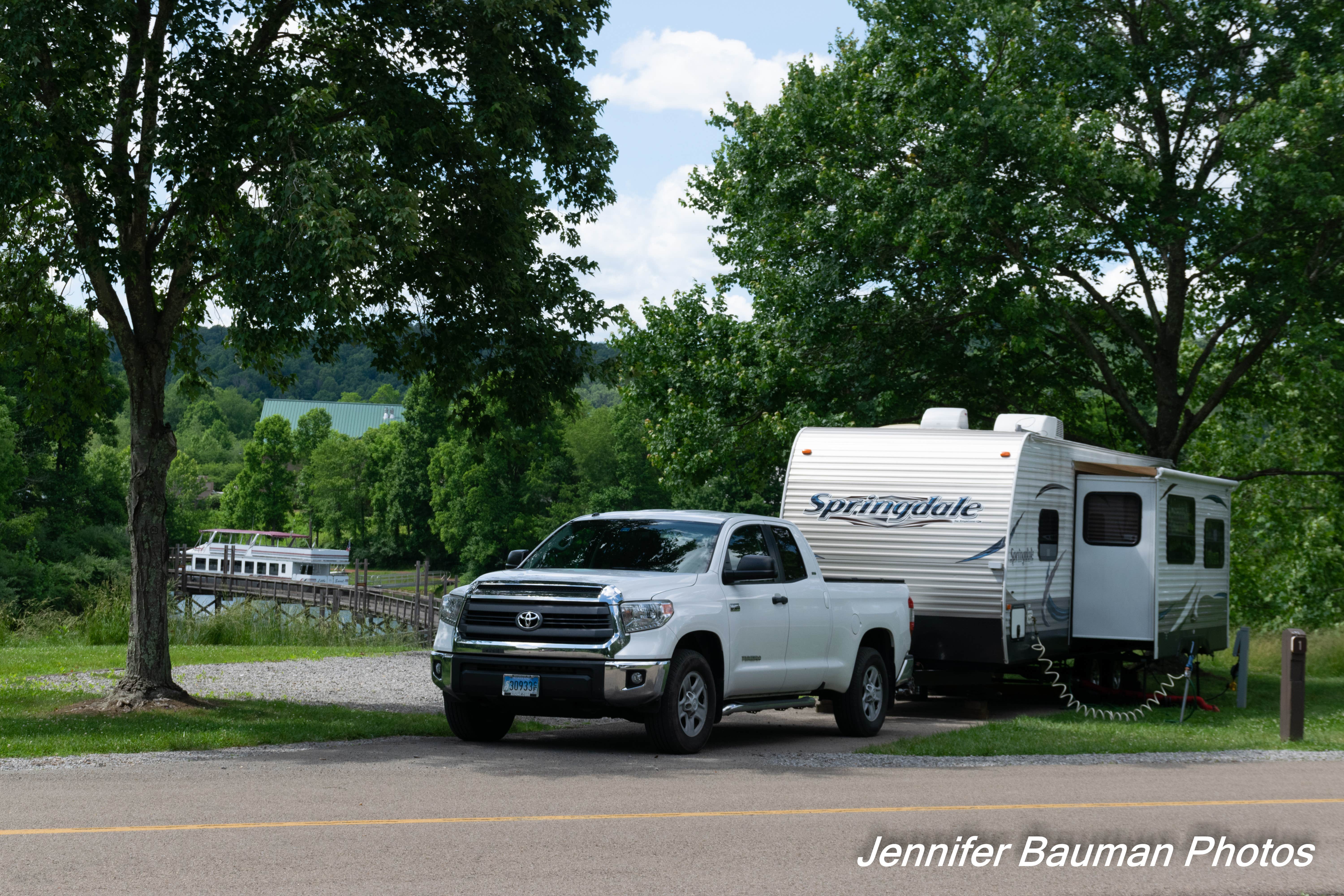 Jennifer B.'s photo of rv camping at Stonewall Resort State Park Campground near Elkins, WV