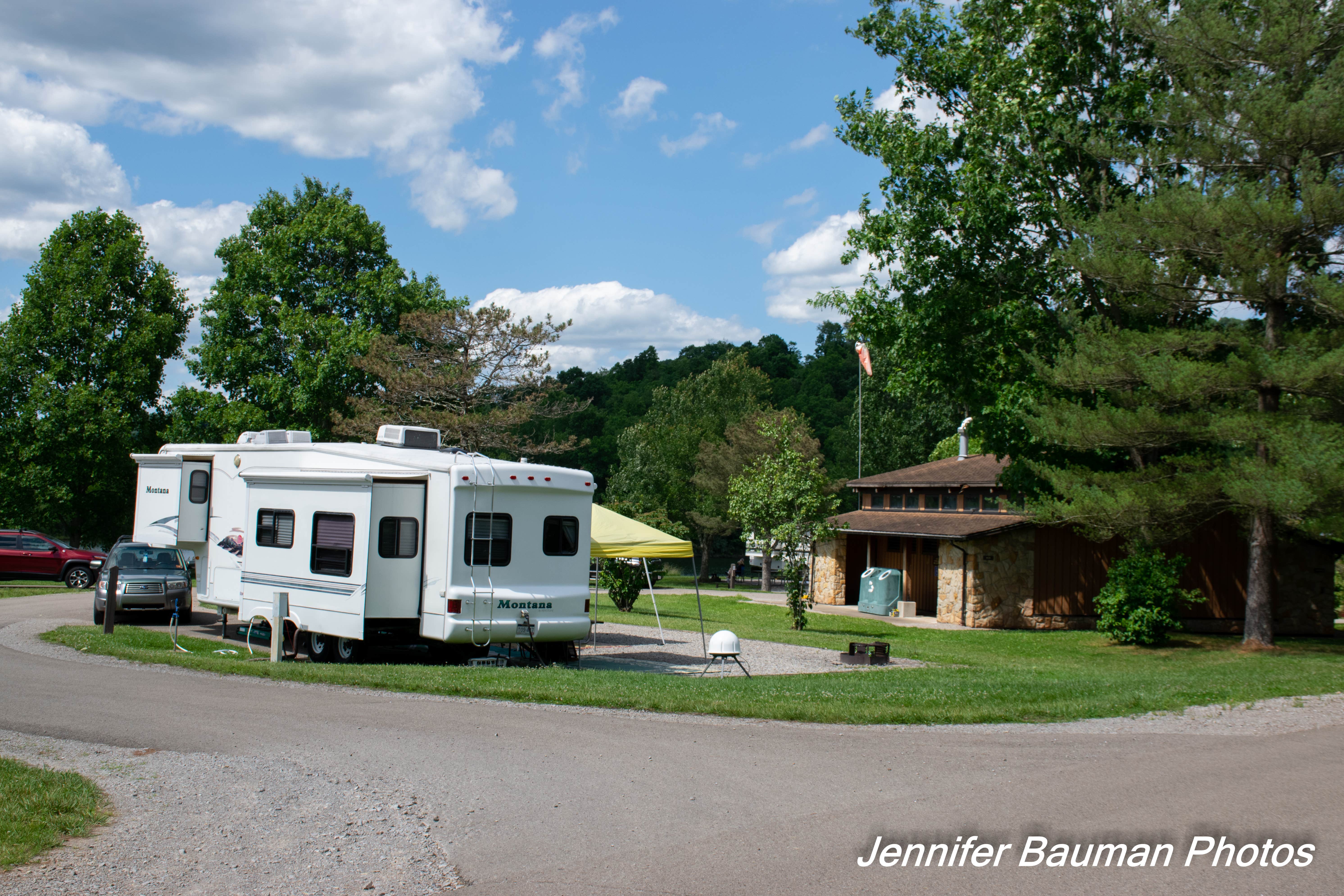Jennifer B.'s photo of rv camping at Stonewall Resort State Park Campground near Clarksburg, WV